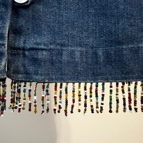 FINAL PRICE Vintage Central Falls Button Up Denim Top - Picture 4 of 6